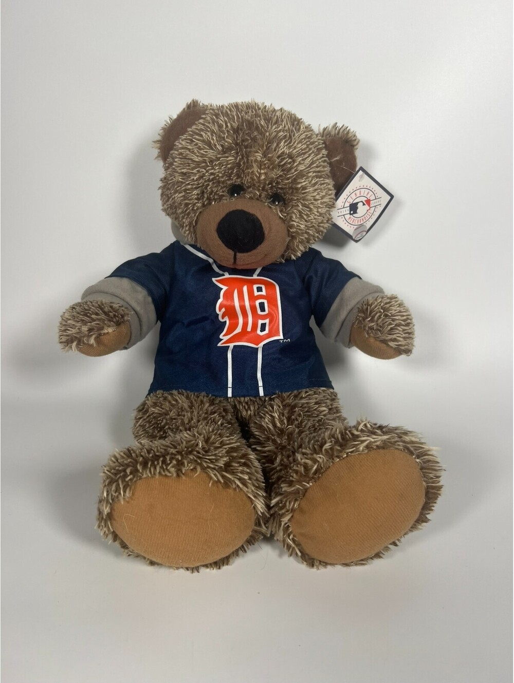 NWT-Detroit Tigers MLB Teddy Bear - Good Stuff 2012 19 inch, Plush Hoodie Toy